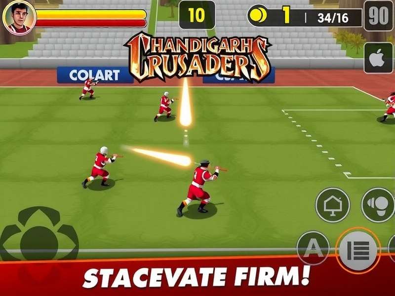Intense battles in Chandigarh Crusaders Chandigarh Crusaders Gameplay Screenshot